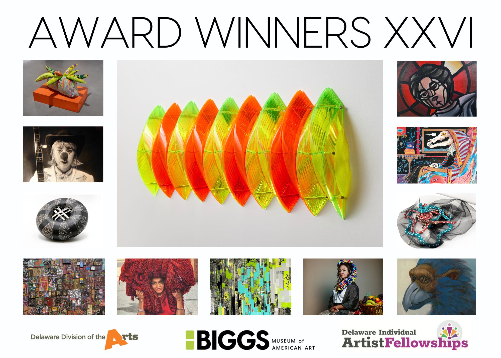 Record 27 Delaware Artists Honored in Annual Award Winners Exhibition