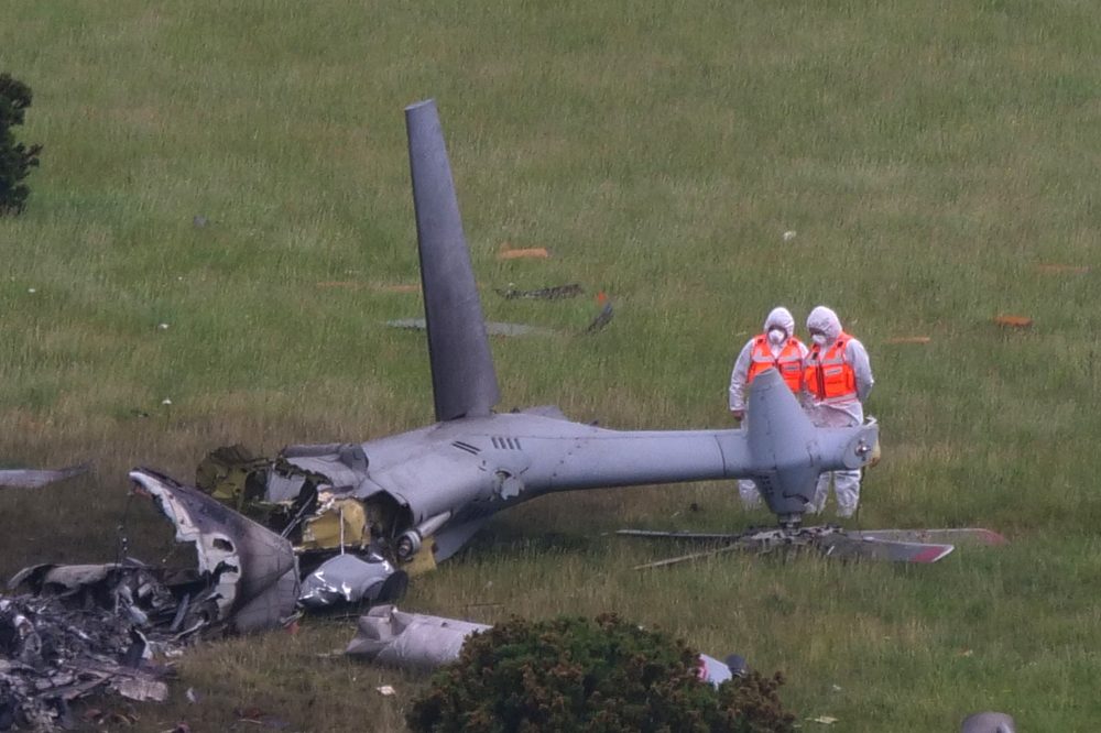 Three British Royal Navy Personnel Killed in Training Helicopter Crash