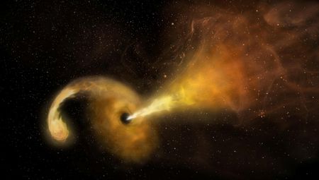 Scientists Finally Detect Wind From Milky Way’s Central Black Hole After 50 Years