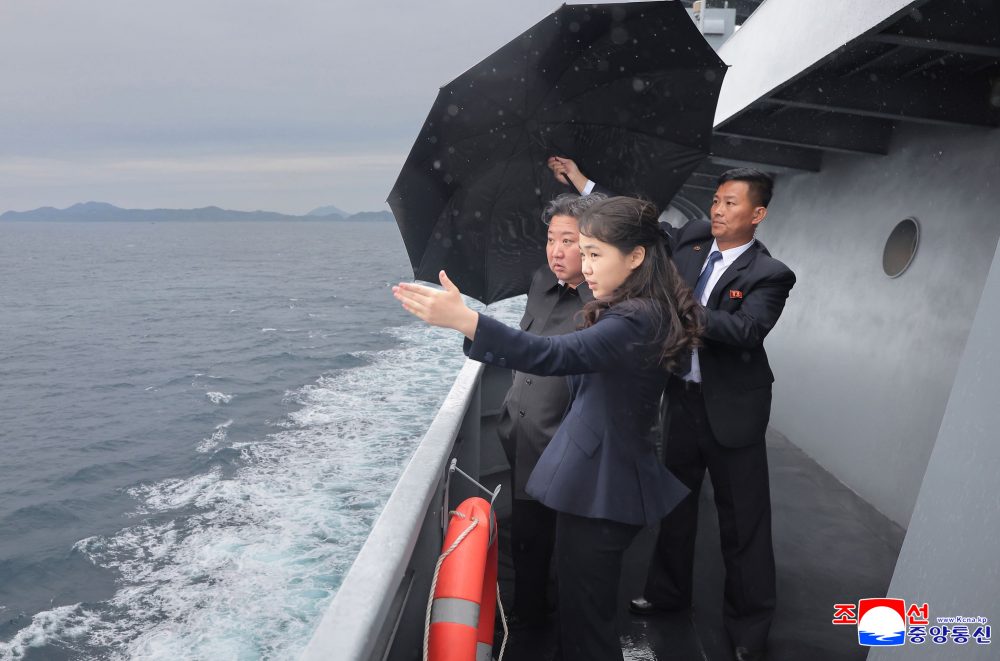 Kim Jong Un Displays Repaired Naval Destroyer Before Chinese Leader’s Visit
