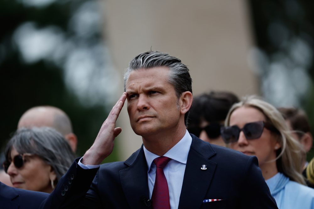 Defense Secretary Links Migration to D-Day Anniversary in France Speech