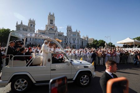 Massive Crowds Welcome Pope Leo During Historic Madrid Visit