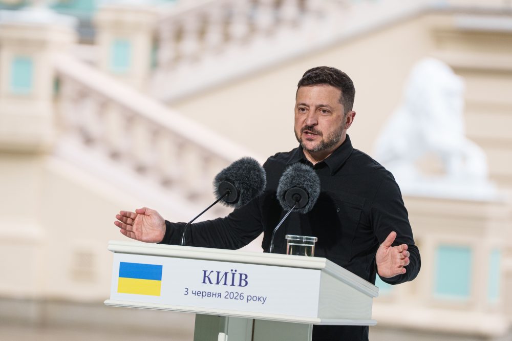 European Leaders Meet with Ukraine’s President to Plan Continued War Support