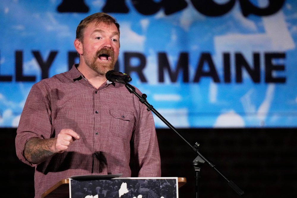 Maine Senate Candidate Faces Voters Amid Domestic Violence Allegations