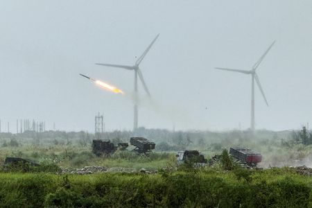 Taiwan Military Conducts Coastal Defense Exercise Against Simulated Chinese Invasion