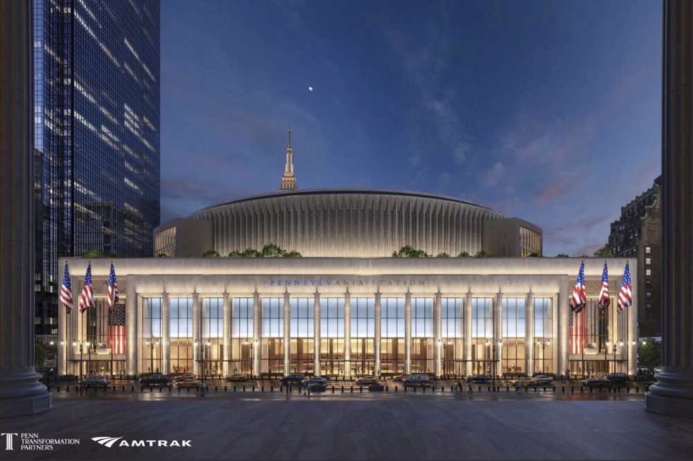 NYC’s Penn Station to Get $8B Makeover with Grand Columns, Ornate Design