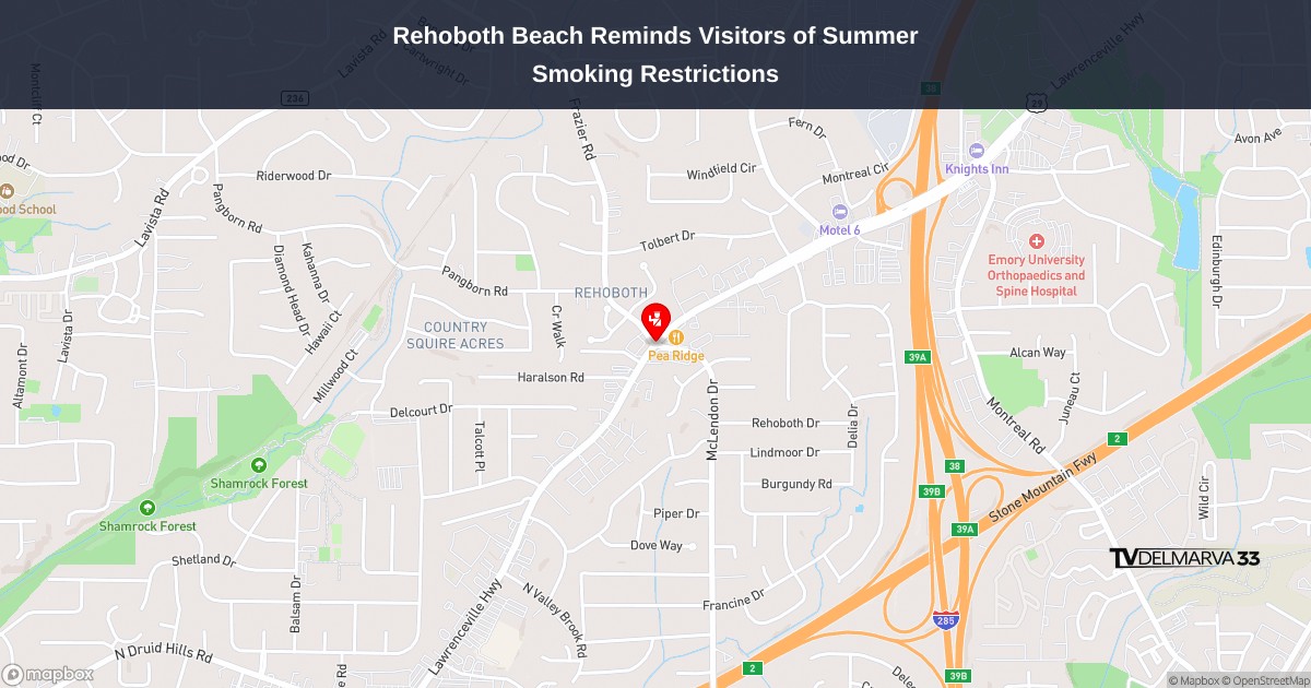 Rehoboth Beach Reminds Visitors of Summer Smoking Restrictions