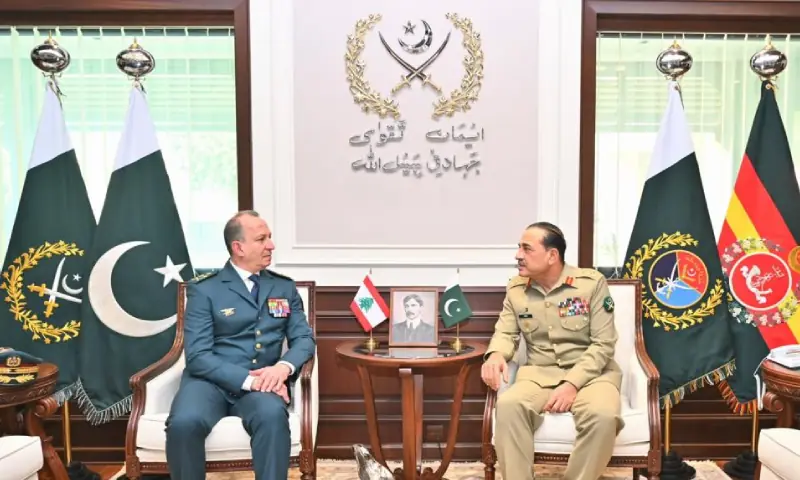 Lebanese Military Chief Meets with Pakistani Officials on Defense Partnership