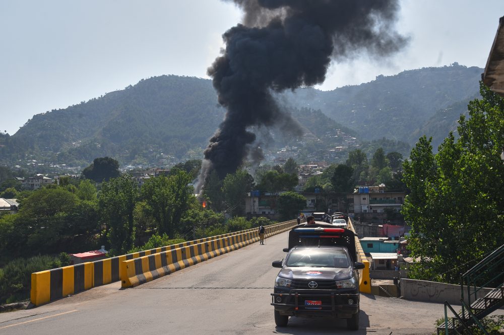Military Helicopter Crashes in Pakistan-Controlled Kashmir, All Aboard Killed