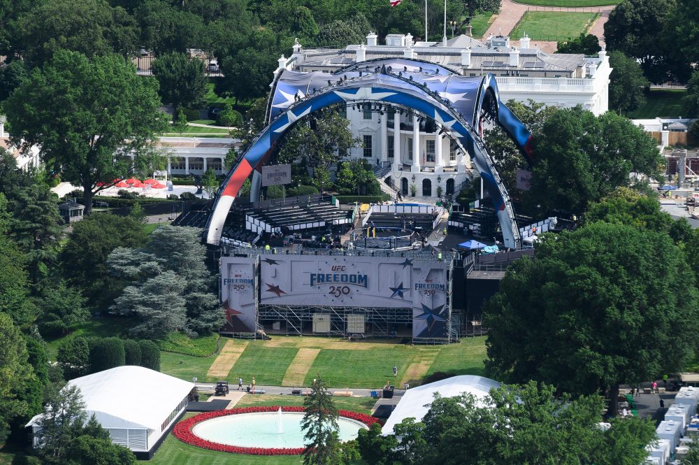 Massive UFC Event on White House Lawn Costs $60M, Involves 7 Federal Agencies