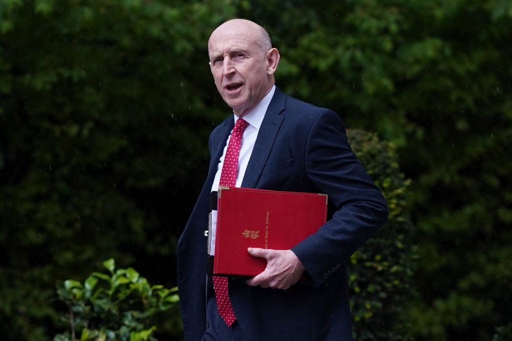 British Defense Chief Steps Down Over Military Spending Dispute