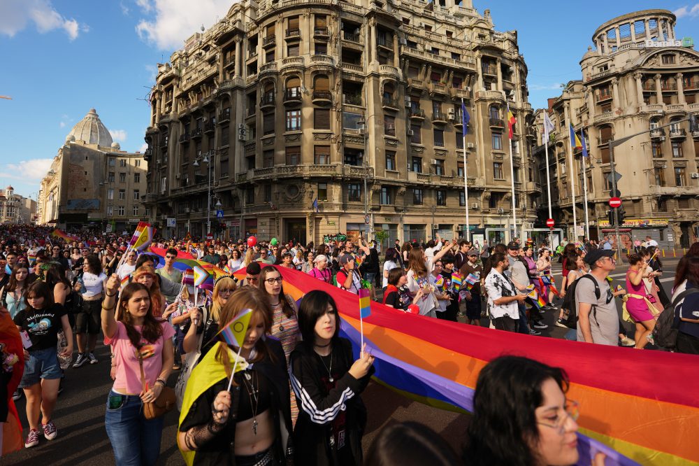 LGBTQ+ Supporters Rally in Romania, Bulgaria Amid Conservative Opposition