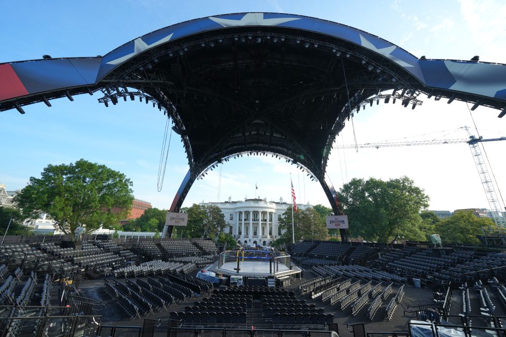 White House South Lawn Hosts UFC Event for Trump’s 80th and America’s 250th