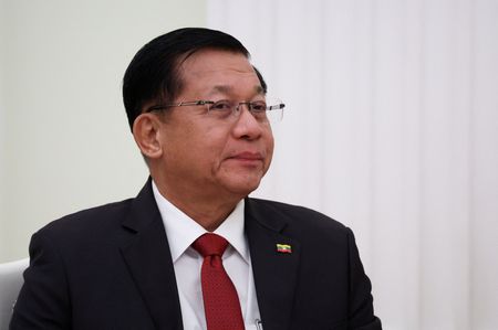 Myanmar’s Former Junta Leader Arrives in China as Newly Elected President