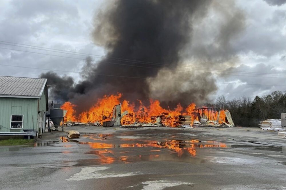 Second Firefighter Dies from Injuries in Maine Lumber Mill Fire