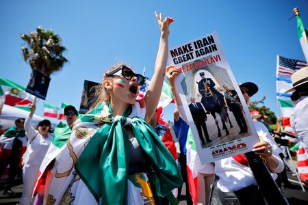 Iranian Americans Divided Outside LA Stadium as Iran Faces New Zealand in World Cup