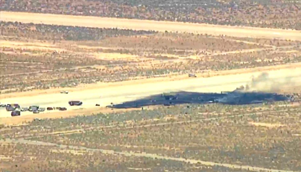 B-52 Crash Kills 8 at Historic Edwards Air Force Base in California