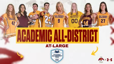 Eight Salisbury University Sea Gulls Honored for Academic and Athletic Excellence