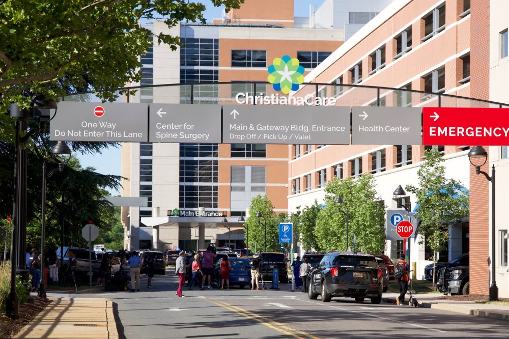 Gunman Still At Large After Fatal Shooting Inside Wilmington Hospital
