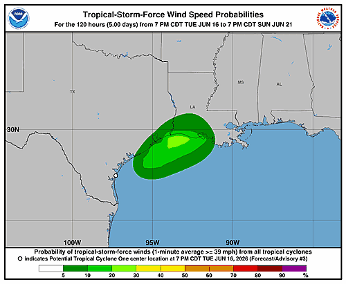 Tropical Cyclone Formation Threat Emerges in Atlantic