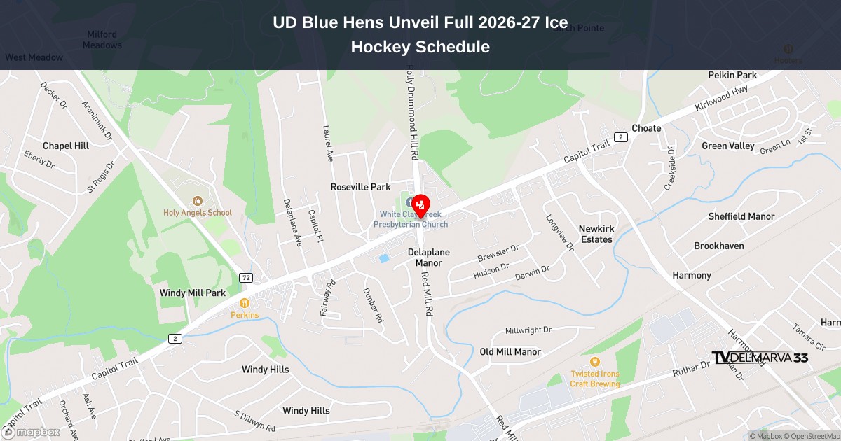 UD Blue Hens Unveil Full 2026-27 Ice Hockey Schedule