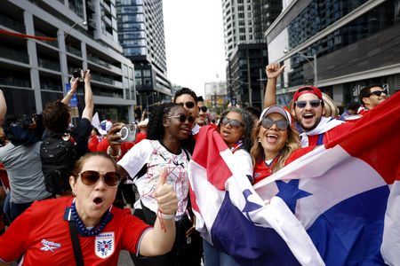 Ghana and Panama Fans Fill Toronto Streets Before World Cup Showdown