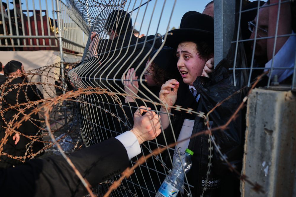 Ultra-Orthodox Jews Stage Protests Against Military Draft in Israel
