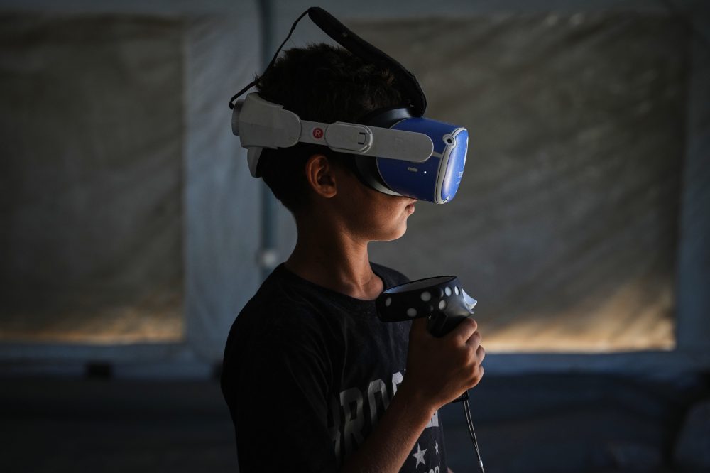 Virtual Reality Sessions Bring Mental Health Relief to Gaza Residents