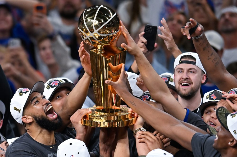 New York City Throws Ticker-Tape Parade for NBA Champion Knicks