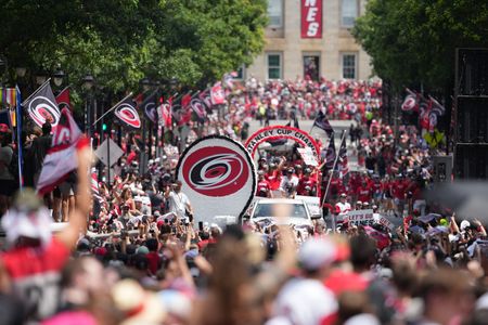 150,000 Pack Raleigh Streets for Hurricanes’ Stanley Cup Victory Parade
