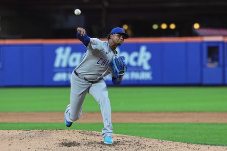 Cubs Pitcher Edward Cabrera Carted Off Field with Hamstring Injury vs. Mets