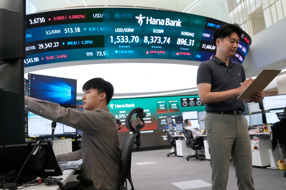 Asian Markets Mixed After Tech Stocks Take a Hit on Wall Street