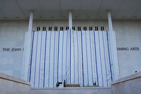 Federal Judge Orders Trump Team to Justify Tarp Covering Kennedy Center