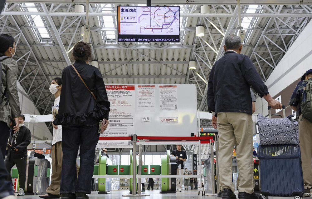 Two Tropical Storms Bring Flooding and Chaos to Western Japan