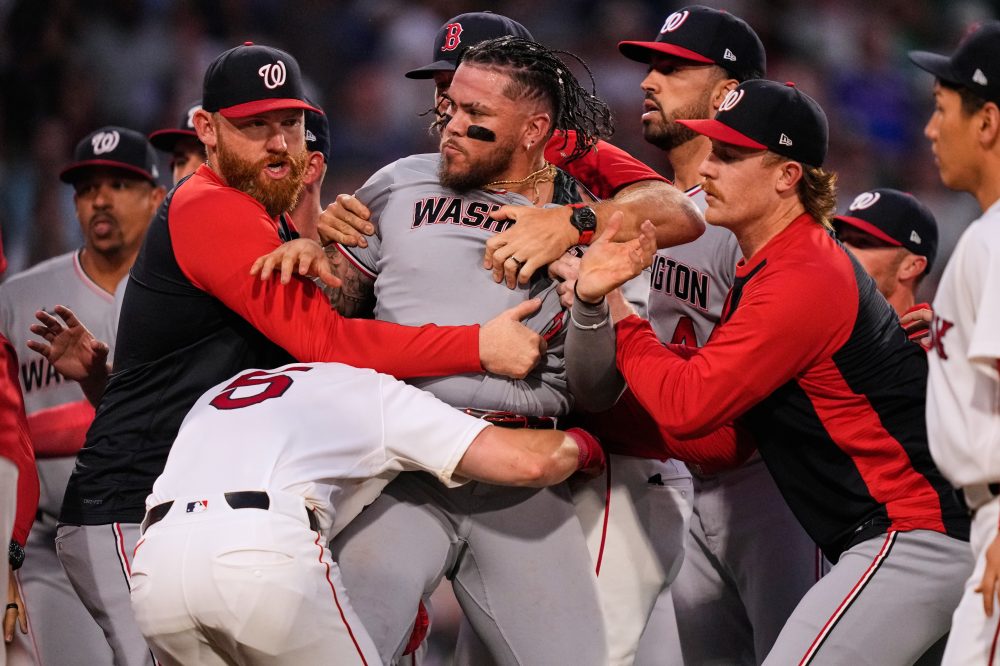 Red Sox First Baseman Ejected Two Games in a Row After Helmet Toss at Nationals Pitcher