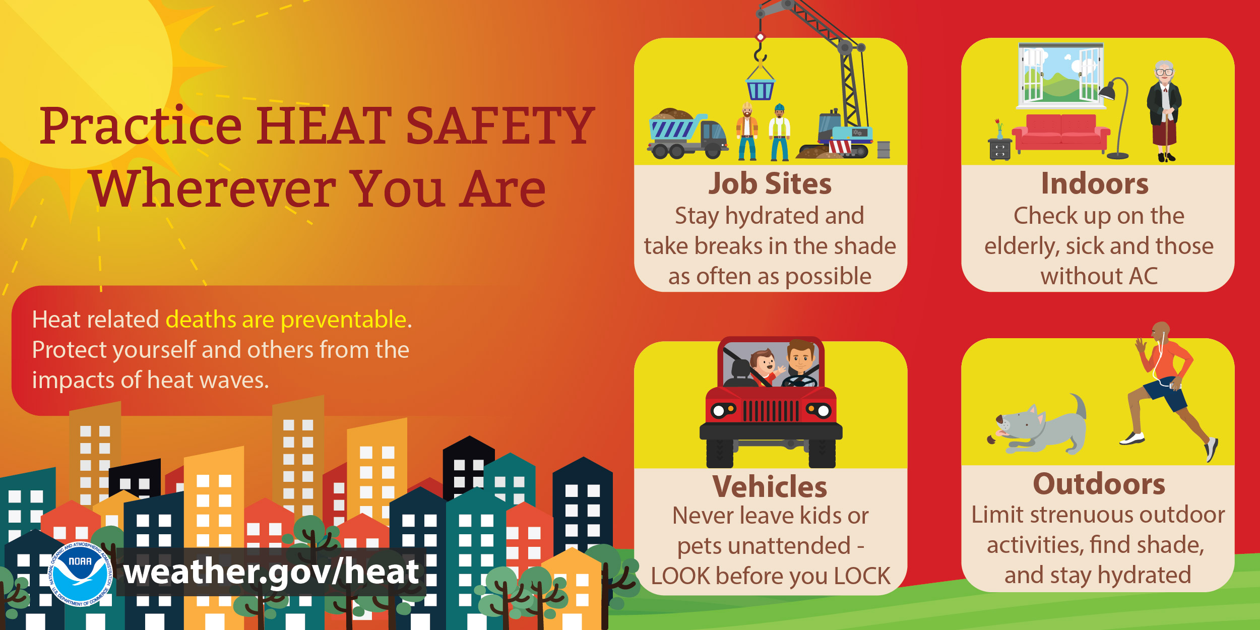 Dangerous Heat Ahead: Heat Safety Tips