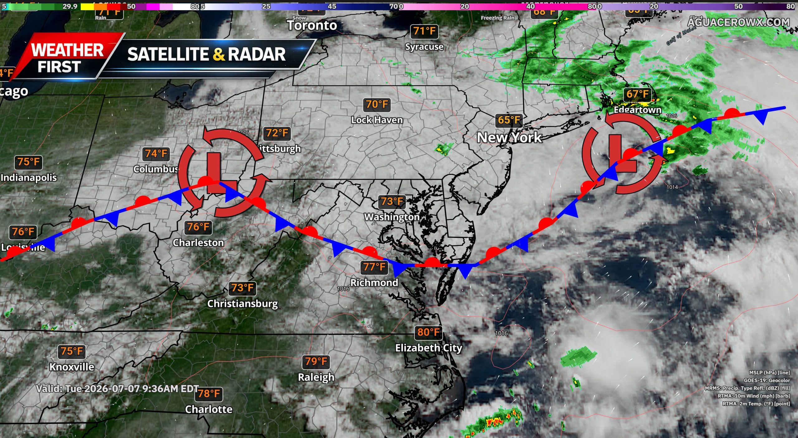 Cool, Cloudy Pattern Continues With Shower Chances Lingering Across Delmarva