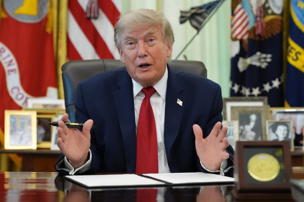 Trump Visits New Theodore Roosevelt Presidential Library in North Dakota Badlands