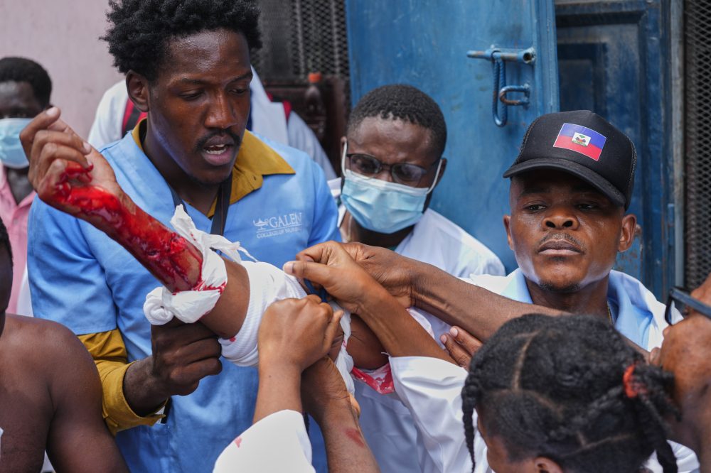 Haiti Medical Students Shot at During Hospital Reopening Protest