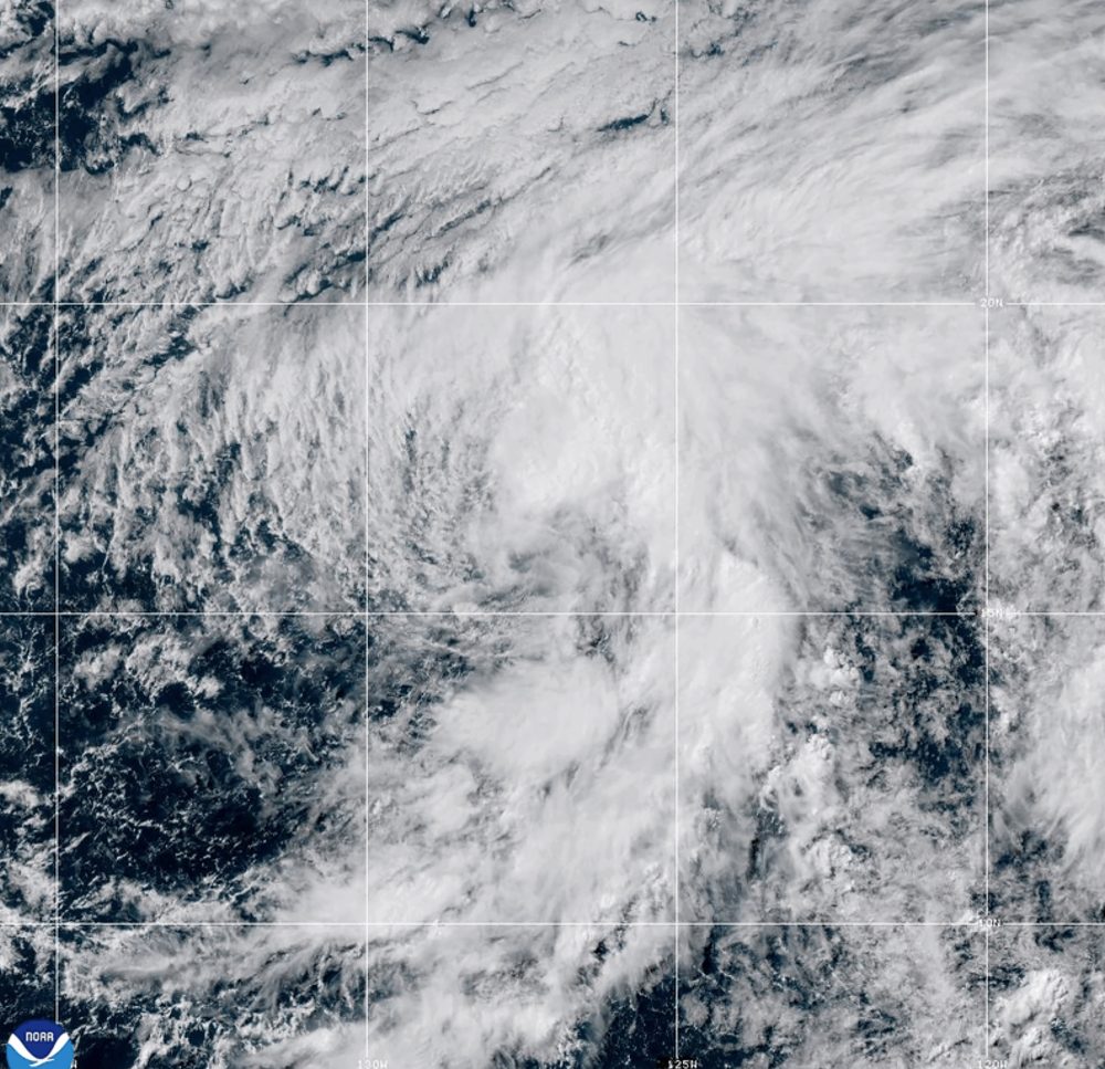 Tropical Storm Douglas Forms in Pacific, No Land Threat Reported