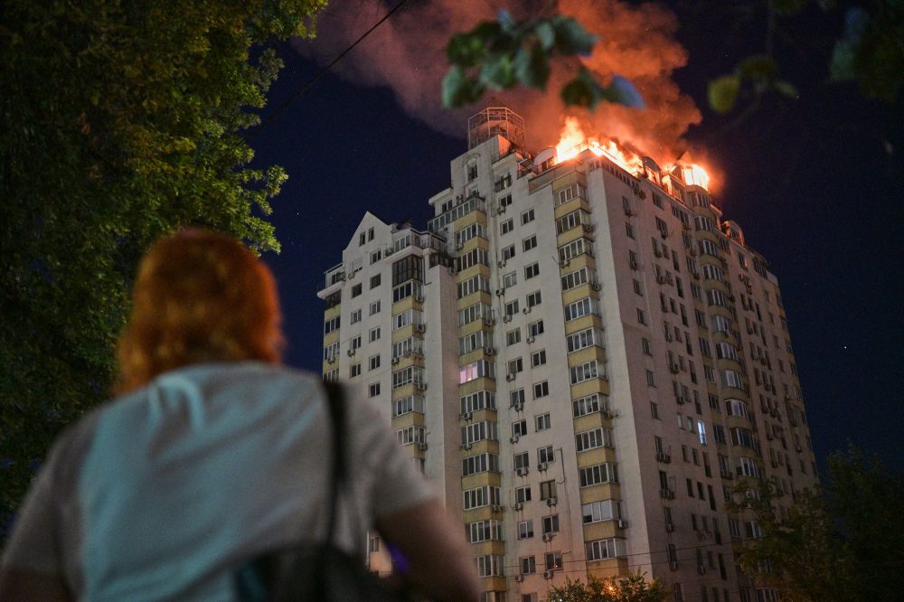 Russia Unleashes Massive Overnight Attack on Kyiv, Shaking City for Hours