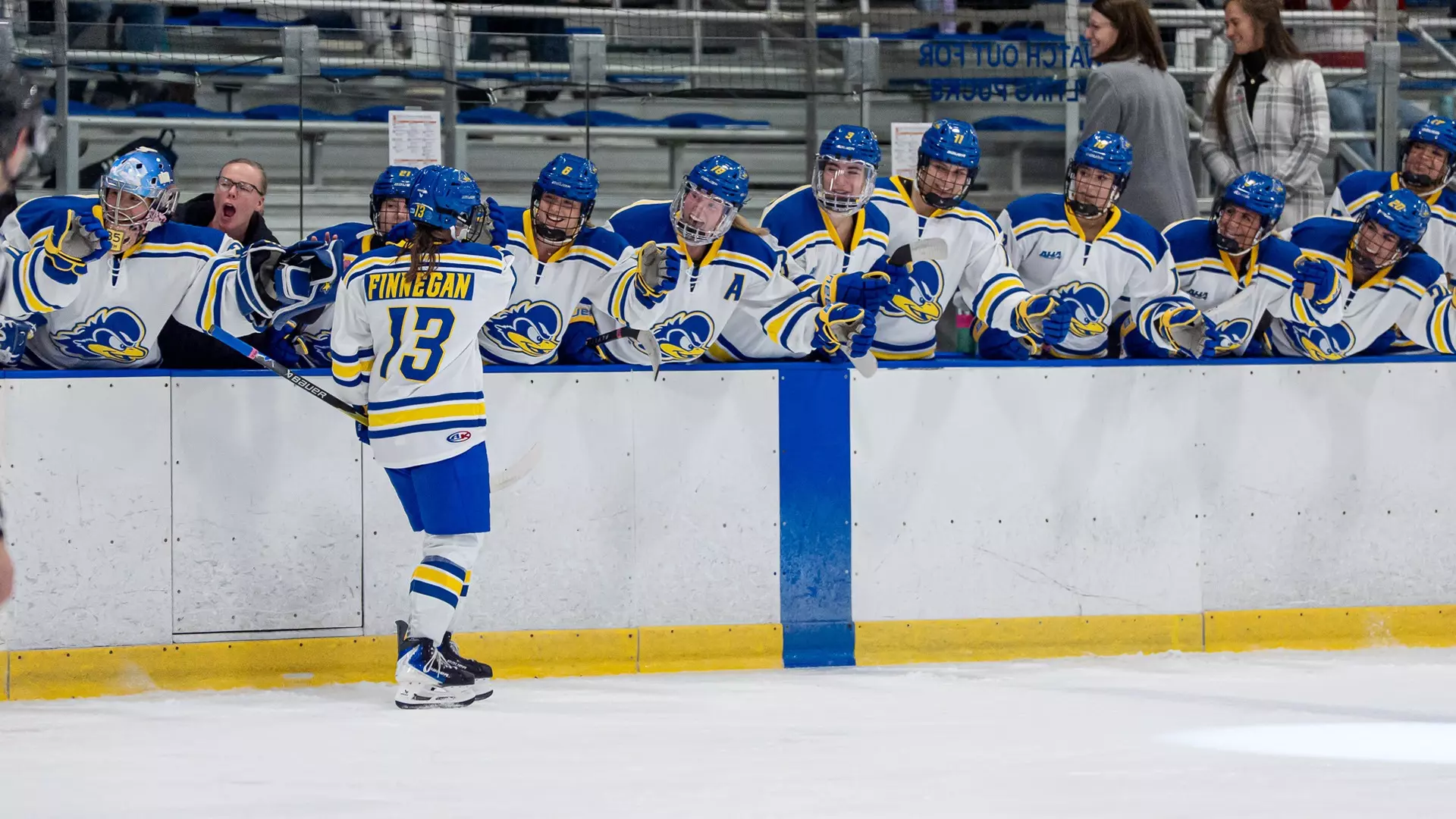 Three UD Ice Hockey Players Earn AHCA/Krampade All-American Scholar Honors