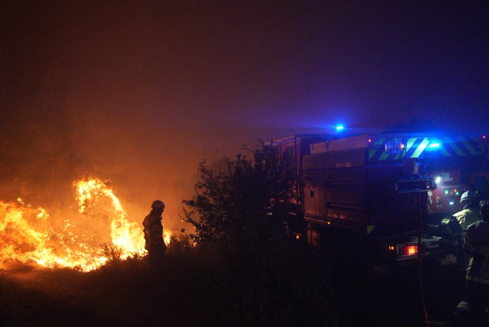 Wildfires Tear Through Southern France Amid Record Heat and Drought