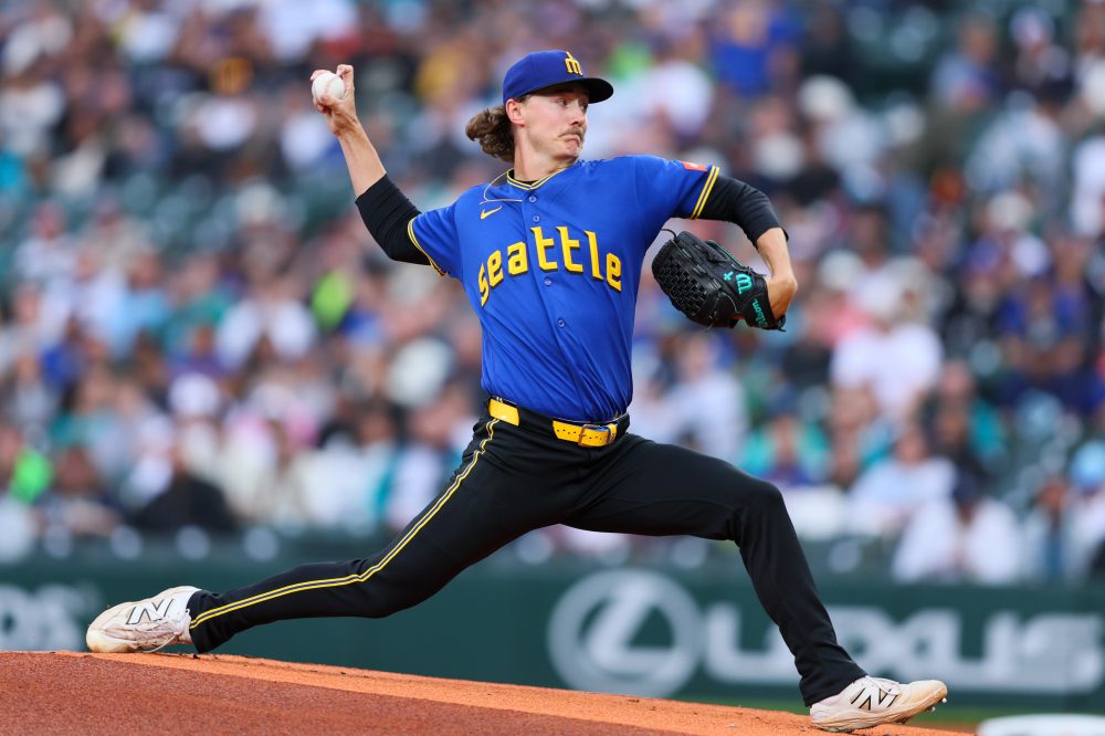 Mariners’ Bryce Miller Loses No-Hit Bid in 7th Inning vs. Angels
