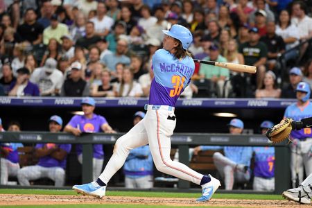Jake McCarthy Blasts Leadoff Homer and Grand Slam as Rockies Crush Giants 15-3