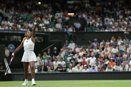 Serena Williams Forced Out of Wimbledon Doubles After Knee Injury