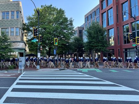 White Nationalist Group Patriot Front Marches Through Washington on July 4th