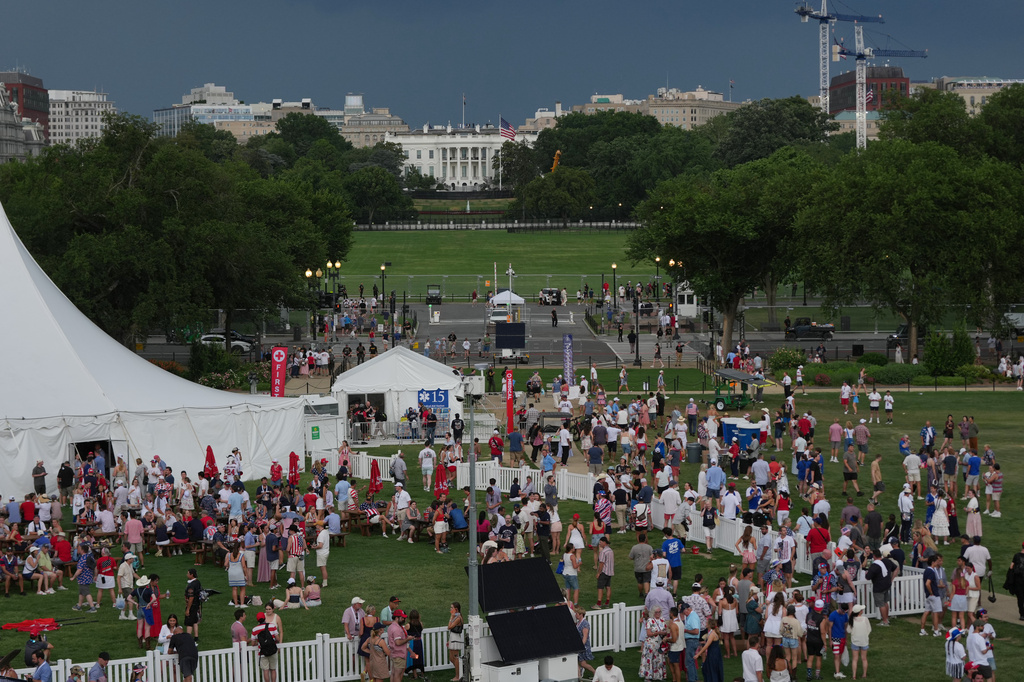 Storms Force Evacuation at National Mall During America’s 250th Birthday Celebration