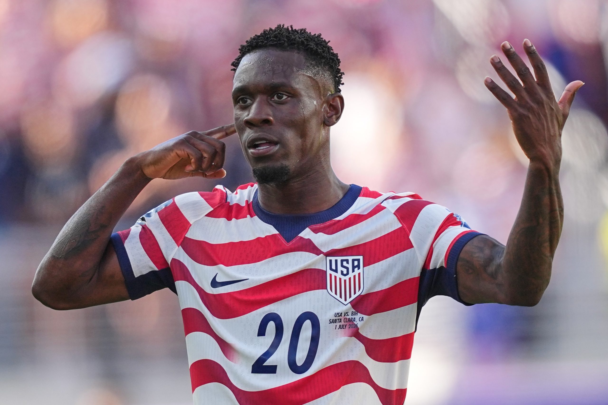 FIFA Lifts Ban on U.S. Striker Balogun, Clearing Him for Belgium Showdown