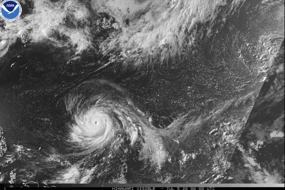 Super Typhoon Bavi Slams U.S. Pacific Territories Near Guam